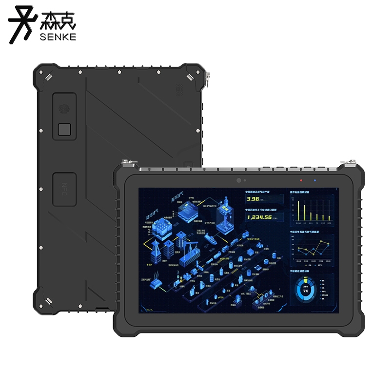 Fully Rugged Tablet Windows 10 with Extreme Durability and Barcode Scanner Rugged Windows Tablet