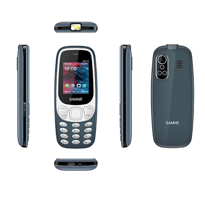 Large 1050mAh Battery Dual SIM Mobile Phone for Seniors Reliable Big Battery Senior Mobile Phone with Dual SIM