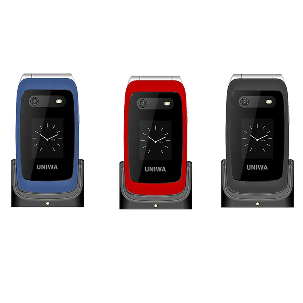 Easy-to-Use 4G Flip Phone with Large Keypad for Seniors 4G Dual SIM Flip Phone for Seniors with Big Buttons