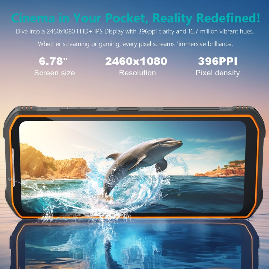 Factory Andriod 14.0 Best Mini Mobile Telephone Android Smart 8GB+256GB Rugged Phone