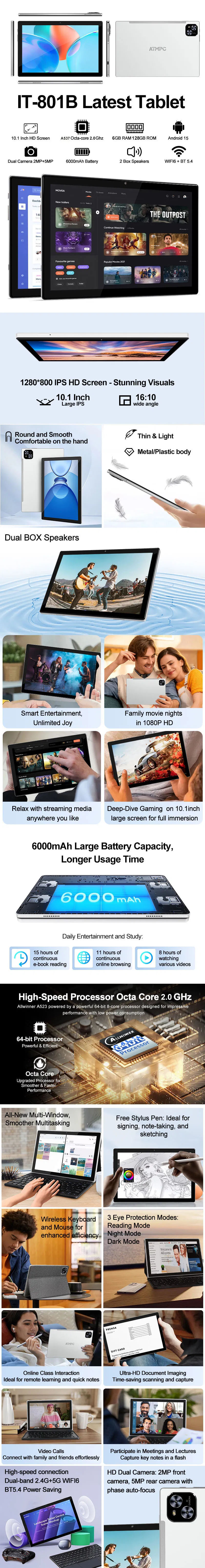Android 15 Tablet Overview