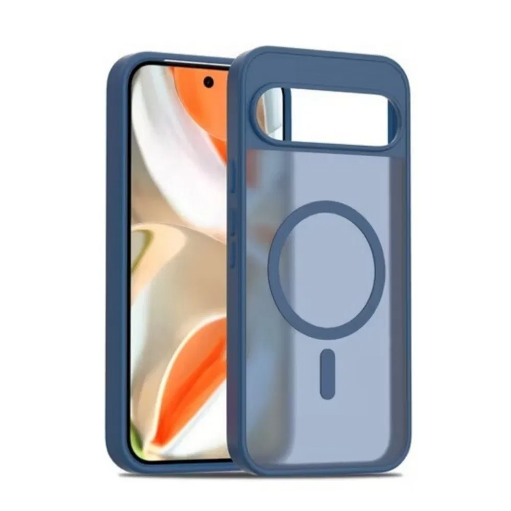 2026 Factory Direct New Matte Texture Translucent Magnetic Phone Case for IP&amp; Android Phone