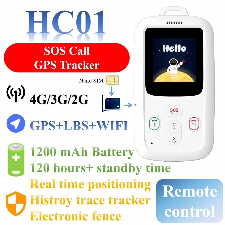 Smart Kids Phone for Children and Seniors Safety Monitoring GPS Tracker
