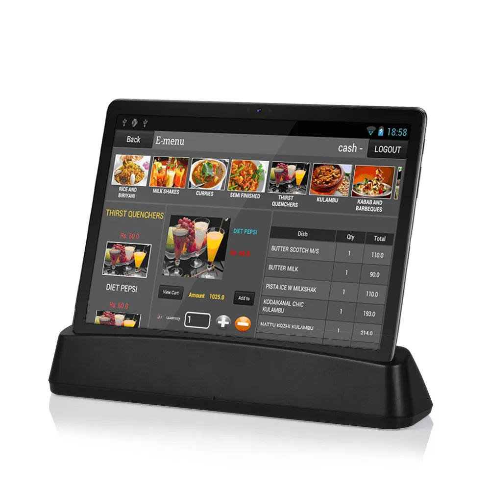 Android 11inch POS System Cash Register Touch Screen 14inch Portable Payment Terminal Tablet POS Restaurant Tablet PC POS