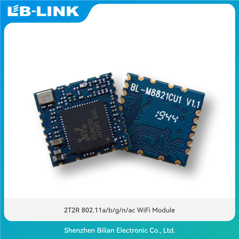 LB-LINK M8811CU2 Programmable WLAN Mini Realtek &nbsp;RTL8811CU-CG &nbsp;2.4GHz/5GHz Smart IoT WiFi Bt Module for MID IP Camera STB Smart TV E-book