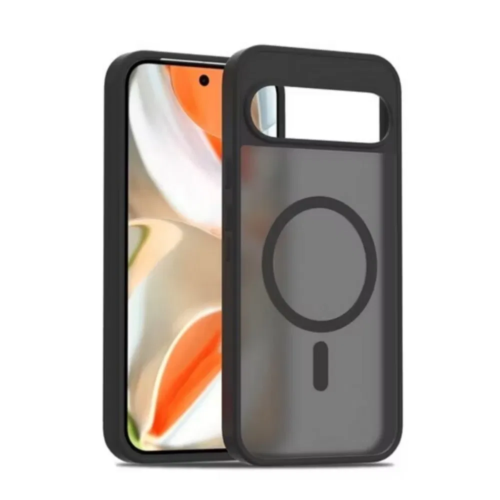 2026 Factory Direct New Matte Texture Translucent Magnetic Phone Case for IP&amp; Android Phone