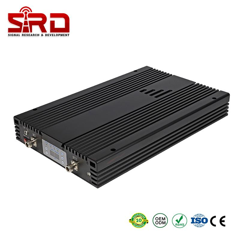 High Gain Dual Band 23 dBm CDMA 800MHz LTE 2600MHz 2g 3G 4G Mobile Phone Network Repeater Signal Booster