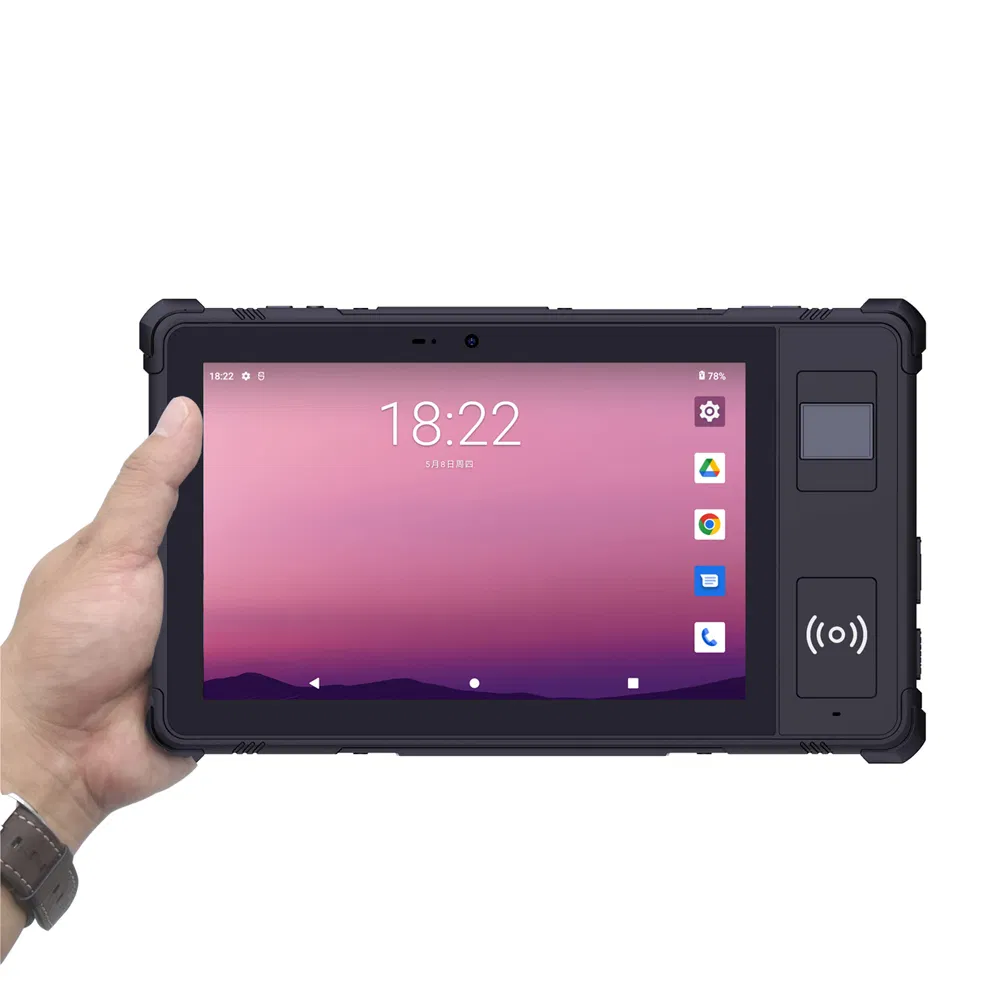 IP67 Waterproof WiFi Bt Vehicle Tablet PC GPS Rugged Android Vehicle P8