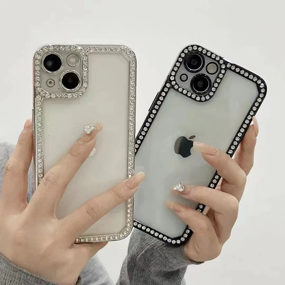 iPhone14 TPU Cellphone Crystal Clear Transparent Droproof Soft Case for iPhone 11 12 13 PRO Max Smart Phone Case