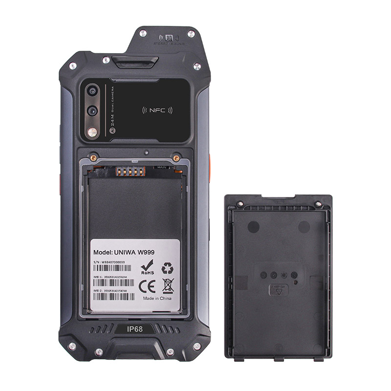 8+128GB Android13 Mobile-Phone 6.3 Inch 2W Big Speaker 4G Global IP68 Waterproof NFC Smart-Phone