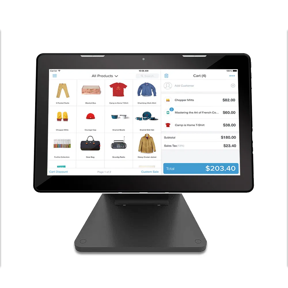 Android 11inch POS System Cash Register Touch Screen 14inch Portable Payment Terminal Tablet POS Restaurant Tablet PC POS