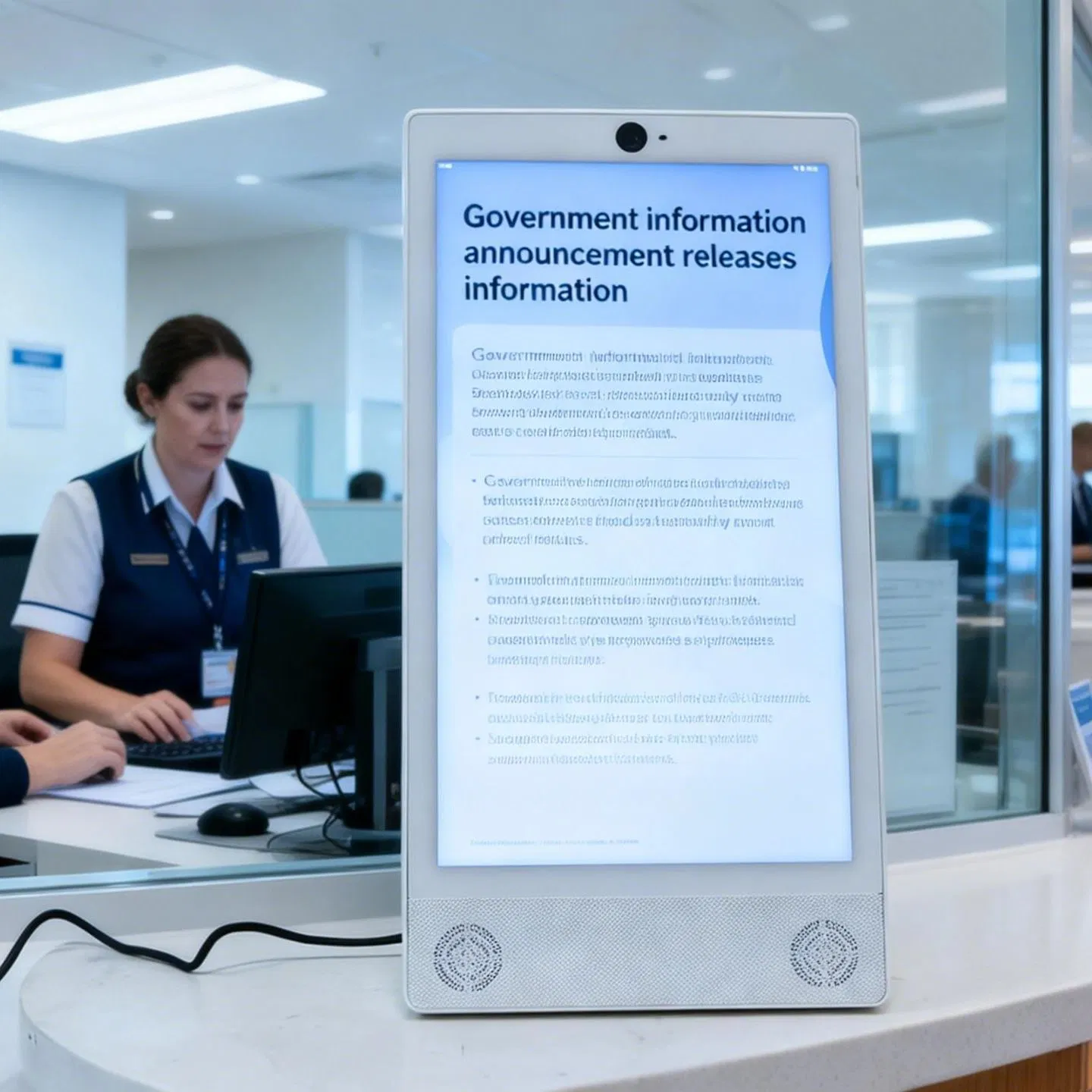 15.6 Inch L-Shaped Android 15 Rk3576 Processor WiFi 4G Network Touch Screen Tablet PC for Restaurant Ordering Bank Evaluator