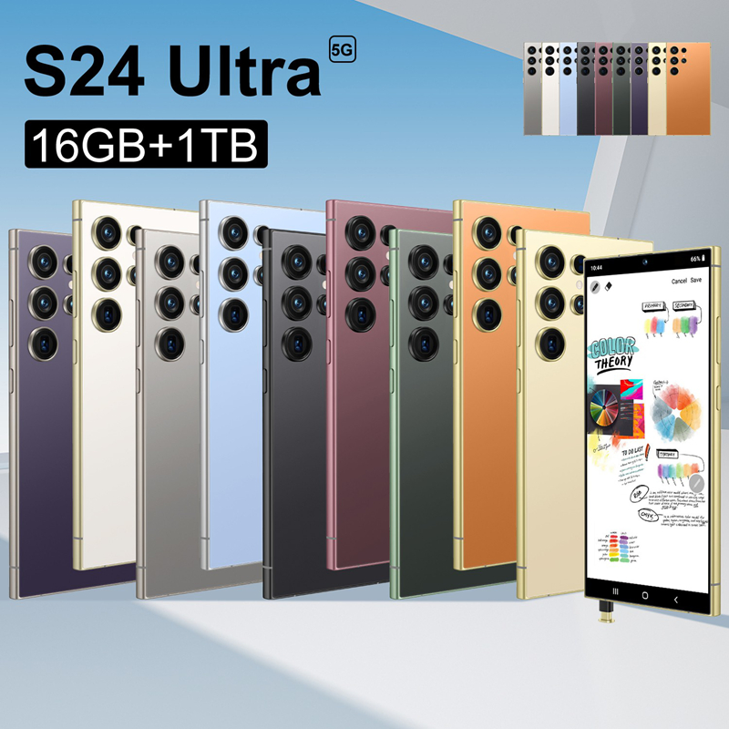 Original 1: 1 High-Performance S24 S25 S26 Ultra 16GB+1tb 5g Dual SIM Smart Mobile Phone