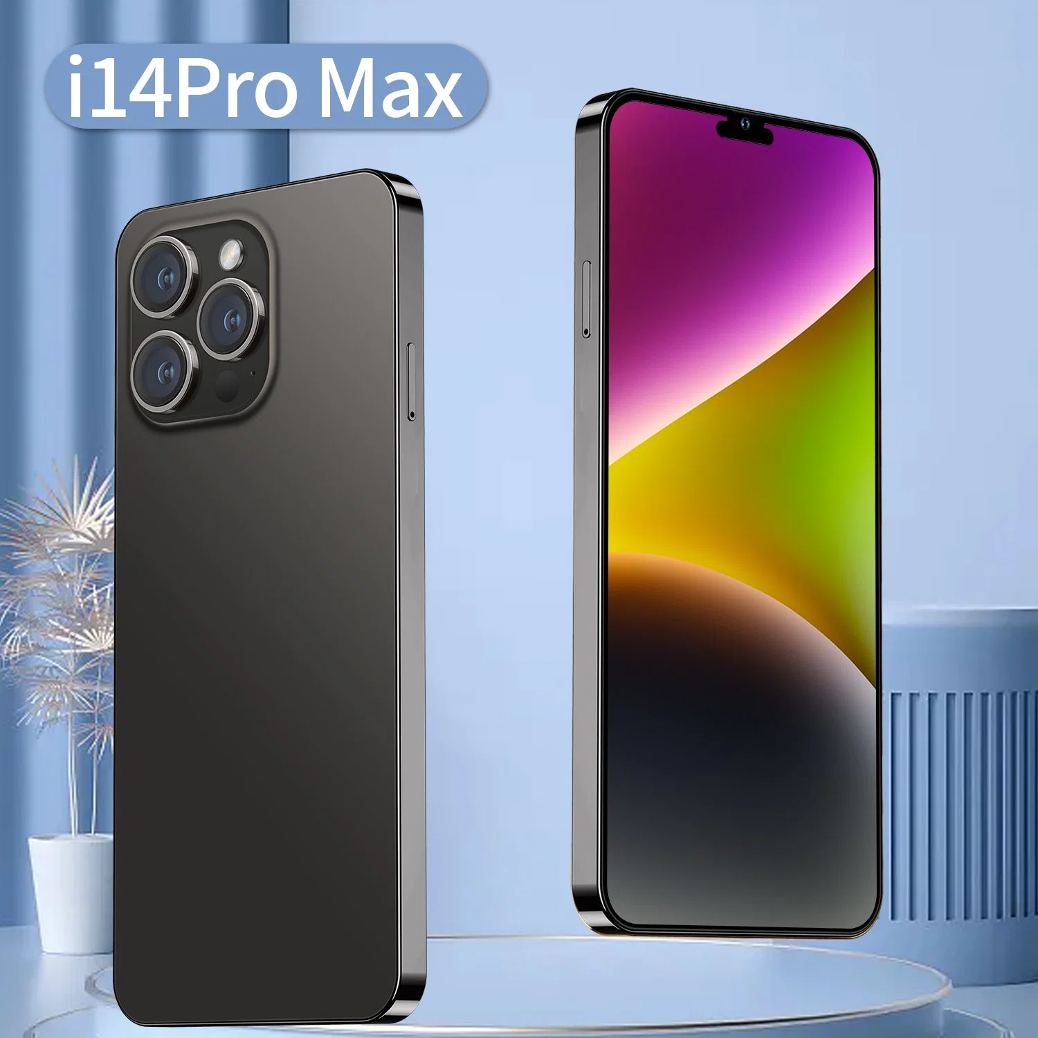 7.3 Inch Dual SIM I14 PRO Max Android Cell Phone Smartphone