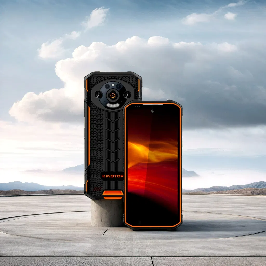 6400W Android Kingtop High-Performance Gaming Smart Mobile IP68 Rugged Phone Hot Sale Ks20