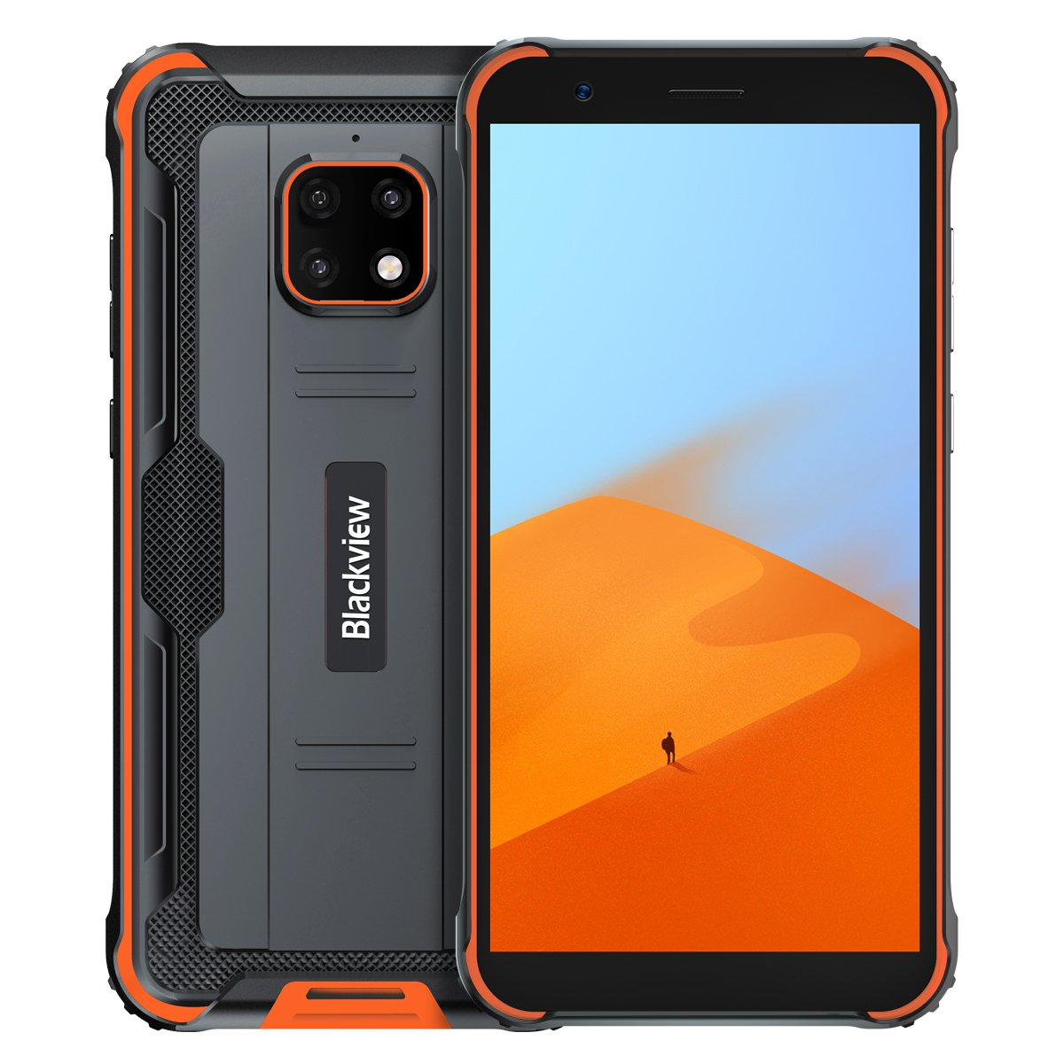 Ready in Stock Blackview BV4900 Rugged Phone 3GB RAM 32GB ROM Drop-Proof 5580mAh Long Lasting Battery Android 10 Phone