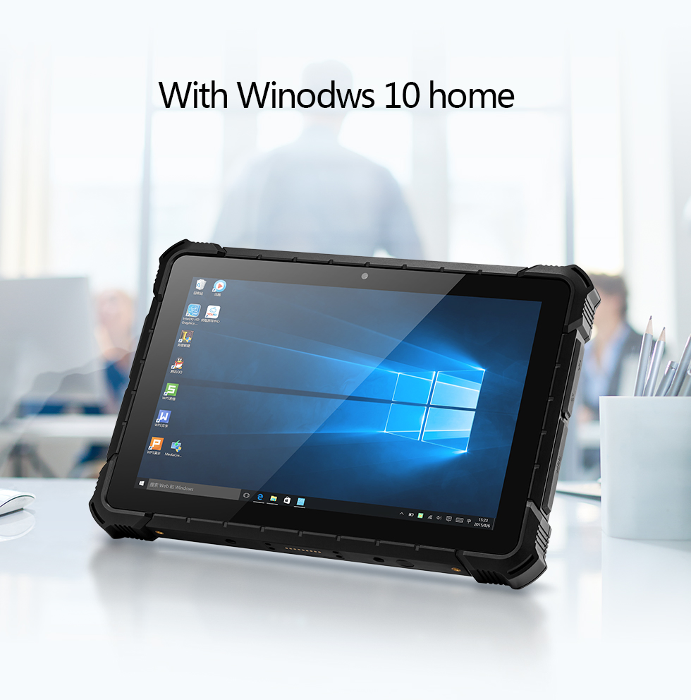 Touch Screen Android Rugged Tablet 10.1 Inch in Vehicle Mtk6771 10000mAh Battery Outdoor Industrial Panel PC Waterproof Shockproof Anti-Dust Rugged Tablet PC