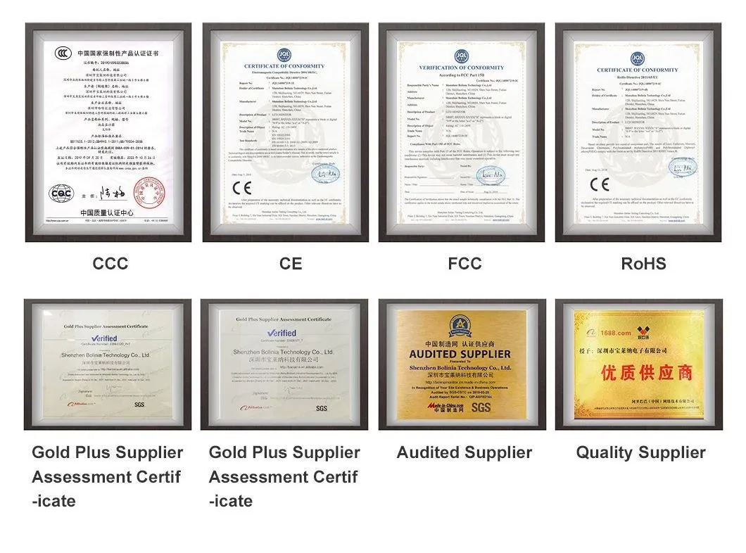 Certificates
