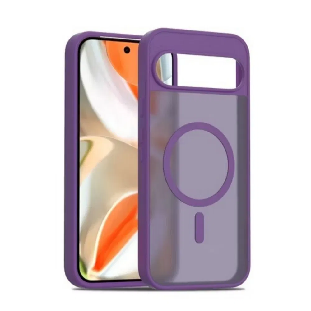 2026 Factory Direct New Matte Texture Translucent Magnetic Phone Case for IP&amp; Android Phone