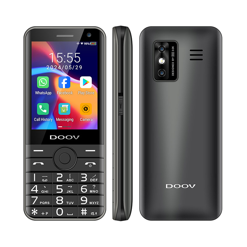 2.8 Inch 4G LTE Android Smart Phone with Keypad Support 4G Video Calling for Seniors