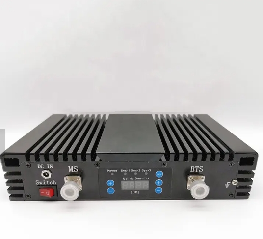 30dBm 2g 3G Signal Repeater GSM 850MHz/Aws 1700MHz/PCS 1900 MHz Mobile Network Tri Band Signal Booster