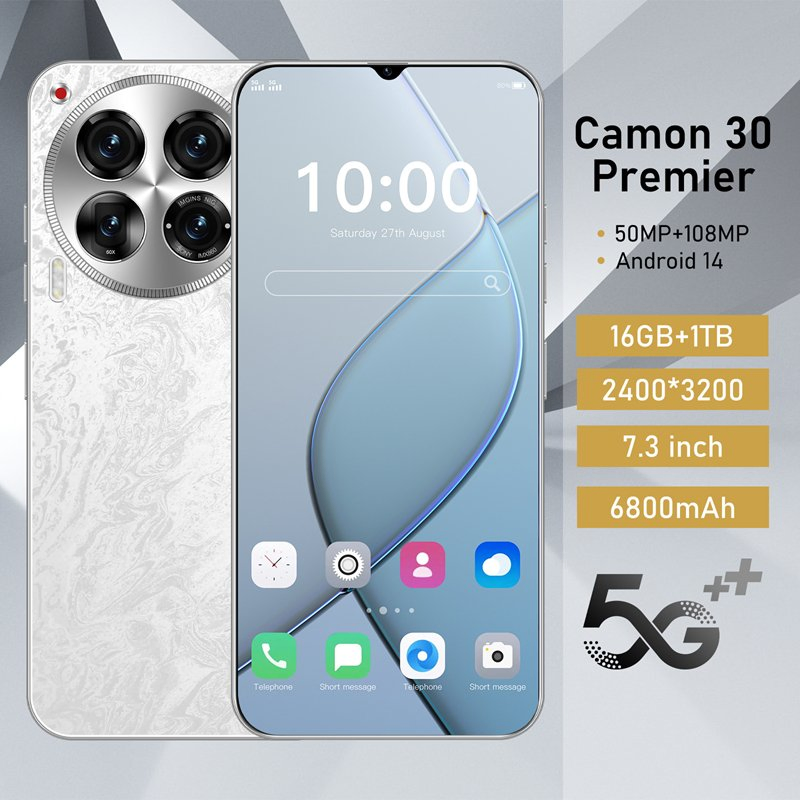 Best Price Dual SIM Phone Camon30 Premier 16GB+1tb Fast Charging Cell Mobile Smartphone