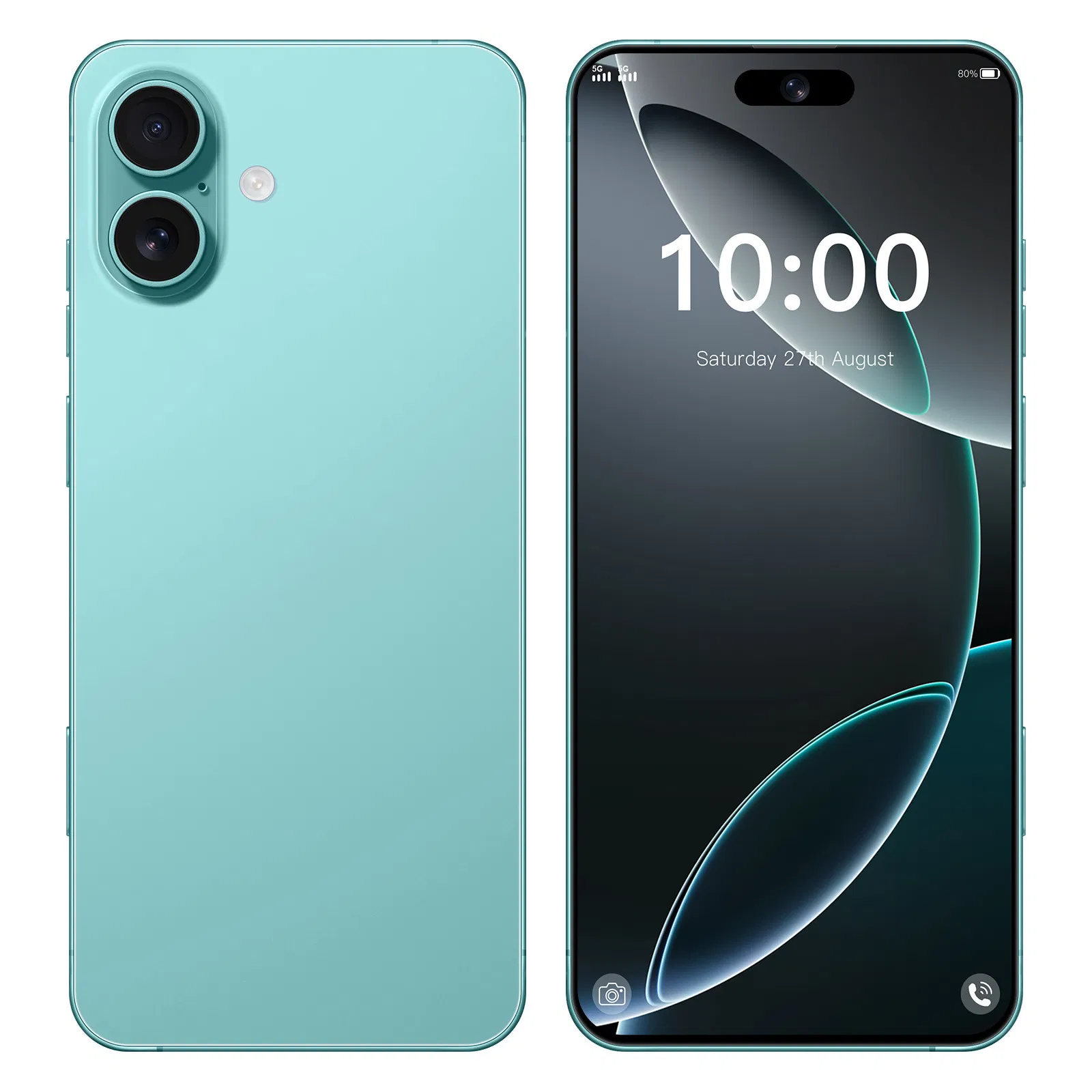 I16 Plus Smartphone: 7.3" Large Screen &amp; 8000mAh Long-Lasting Battery