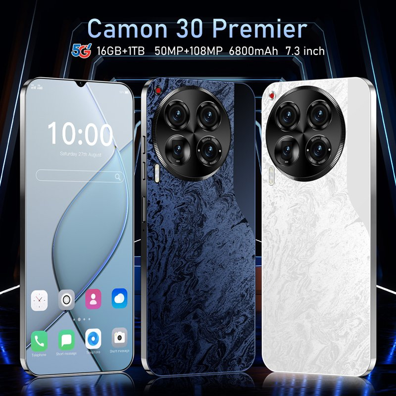 Best Price Dual SIM Phone Camon30 Premier 16GB+1tb Fast Charging Cell Mobile Smartphone