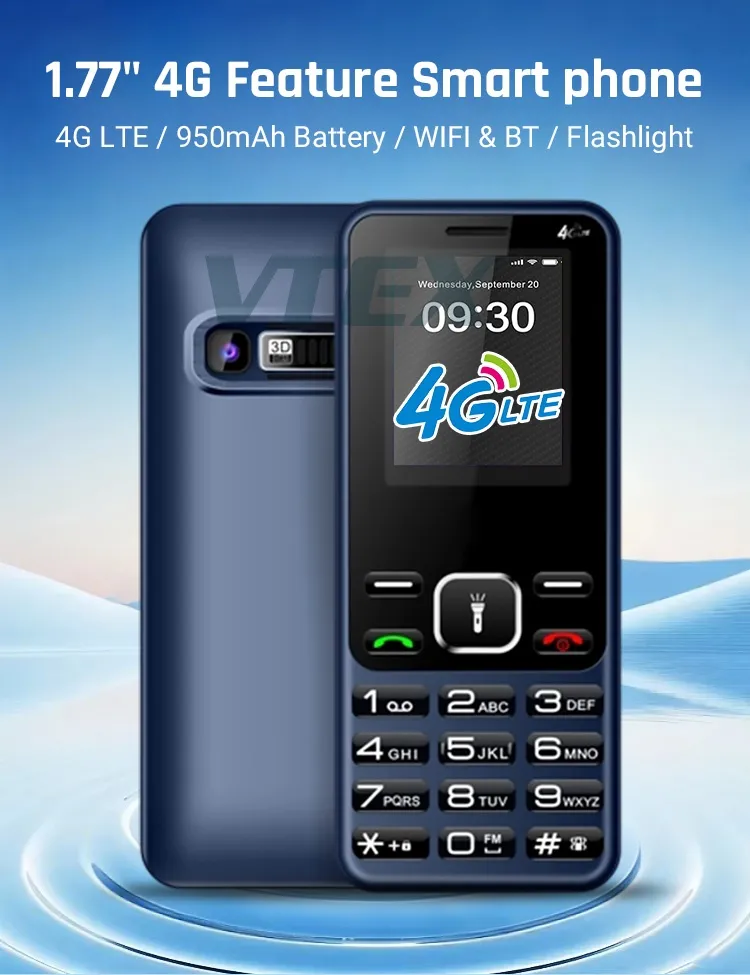4G Feature Phone Main View