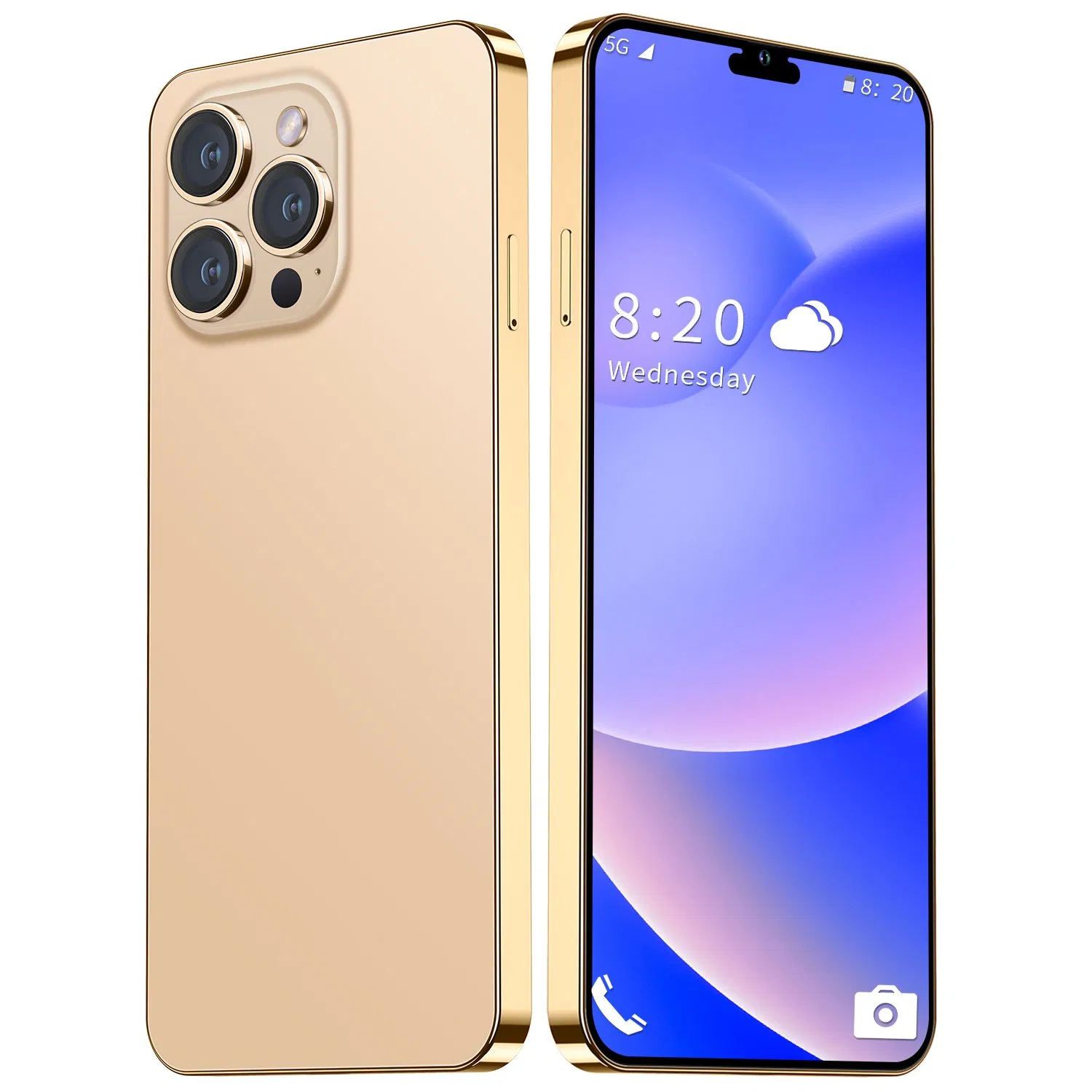 7.3 Inch Dual SIM I14 PRO Max Android Cell Phone Smartphone