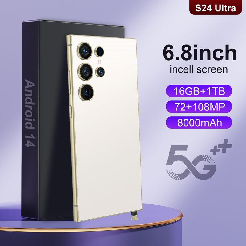 Original 1: 1 High-Performance S24 S25 S26 Ultra 16GB+1tb 5g Dual SIM Smart Mobile Phone