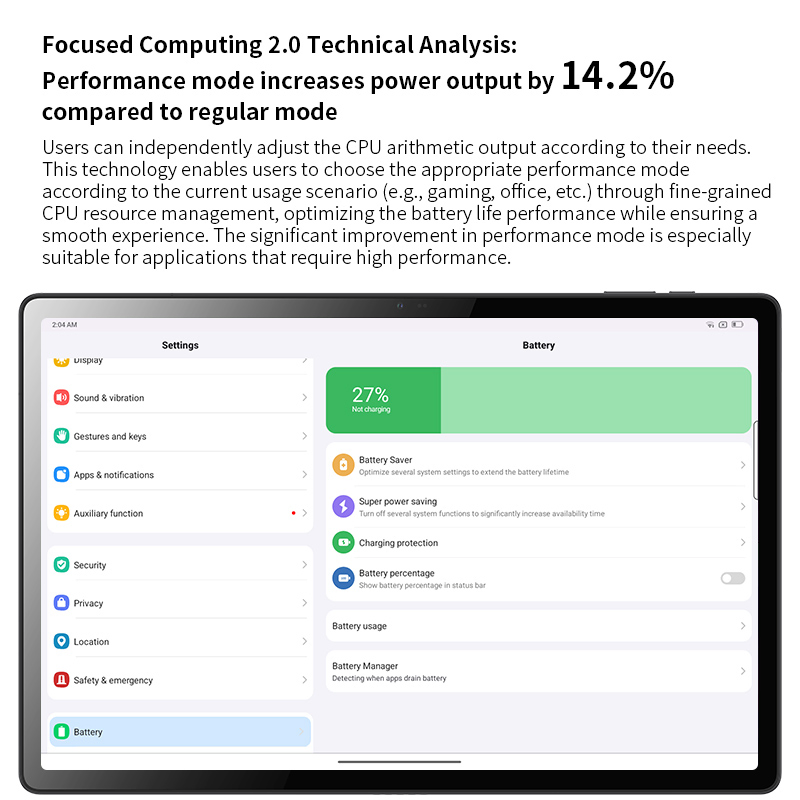 Customized Big Screen 14-Inch PC Kids Tab Android WiFi OS Tablet