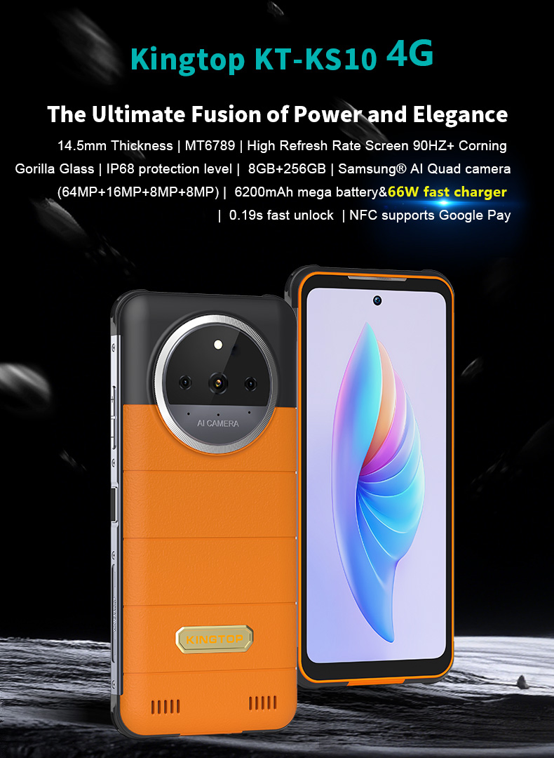 Factory Price Andriod 14.0 GPS Best Shockproof Waterproof 8GB 256GB Rugged Phone