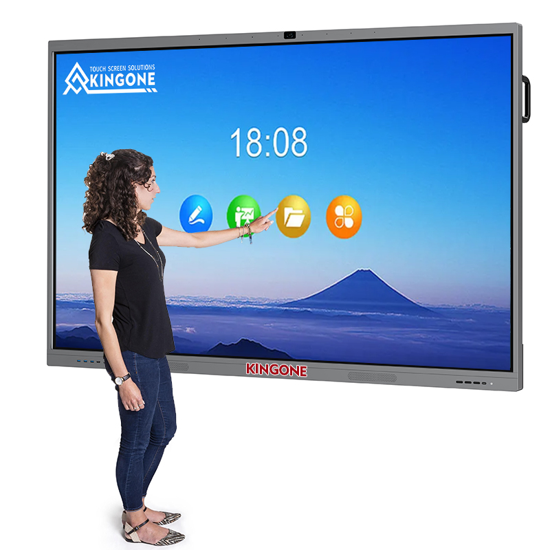 Interactive Flat Panel Display 55 65 75 85 86 98 Inch Smart Board for School Classroom