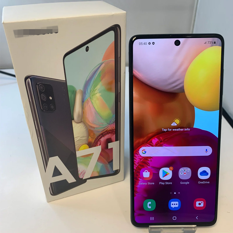 a Stock Original Mobile Phone A71 5g Phone A71 Dual SIM Smart Phone Cell Phone Second-Hand Phone