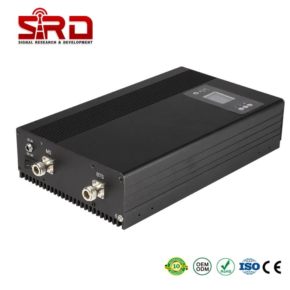 High Gain 23dBm LTE 800 Egsm 900 Dcs 1800MHz Mobile Phone Network Repeater 3G 4G 5g Signal Booster