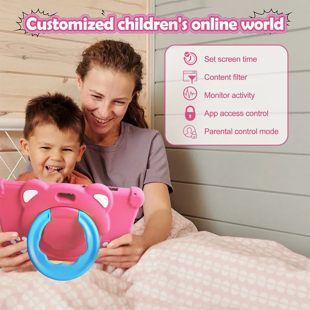 Children Tablet Learning Software Gaming Education Long Lasting Large Battery Capacity 10 Inch Android Kids Tablet PC for Kids