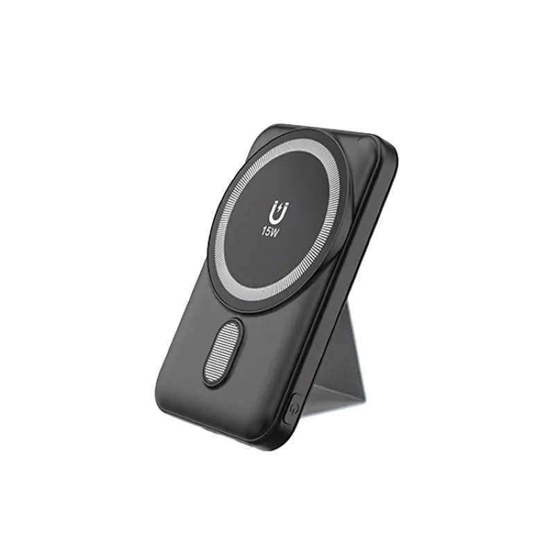 Portable 5000mAh Magnetic Power Bank Charger for Smartphones