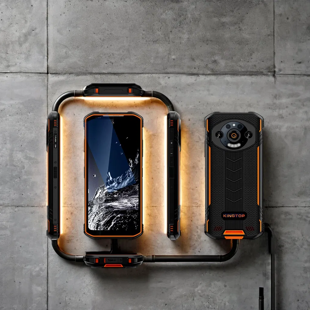 IP68 Waterproof 6.78 Inch IPS Screen 8000mAh Heavy Duty Android Industrial Rugged Phone Extreme Mini Computer