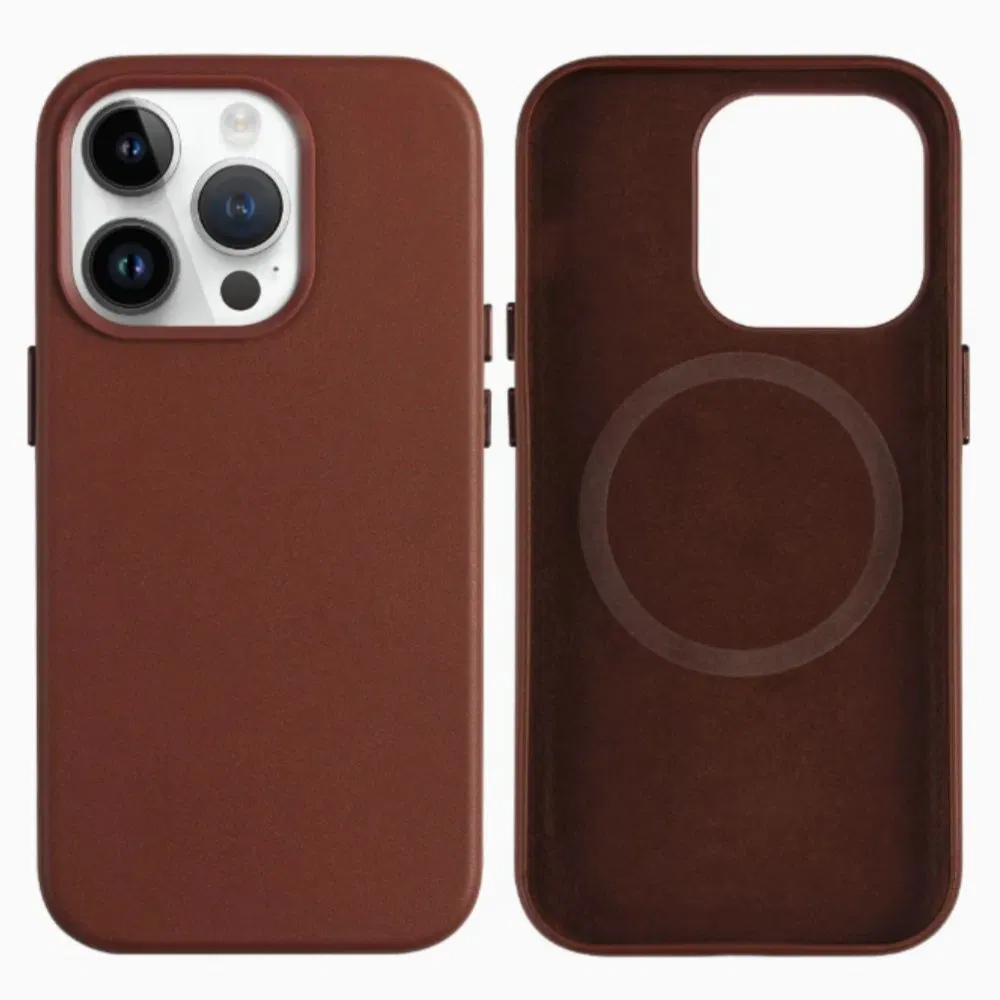 Cell Phone Case for Apple I Phone 15 14 13 PRO Cases with Magsafe Wallet Leather Casing Magnetic