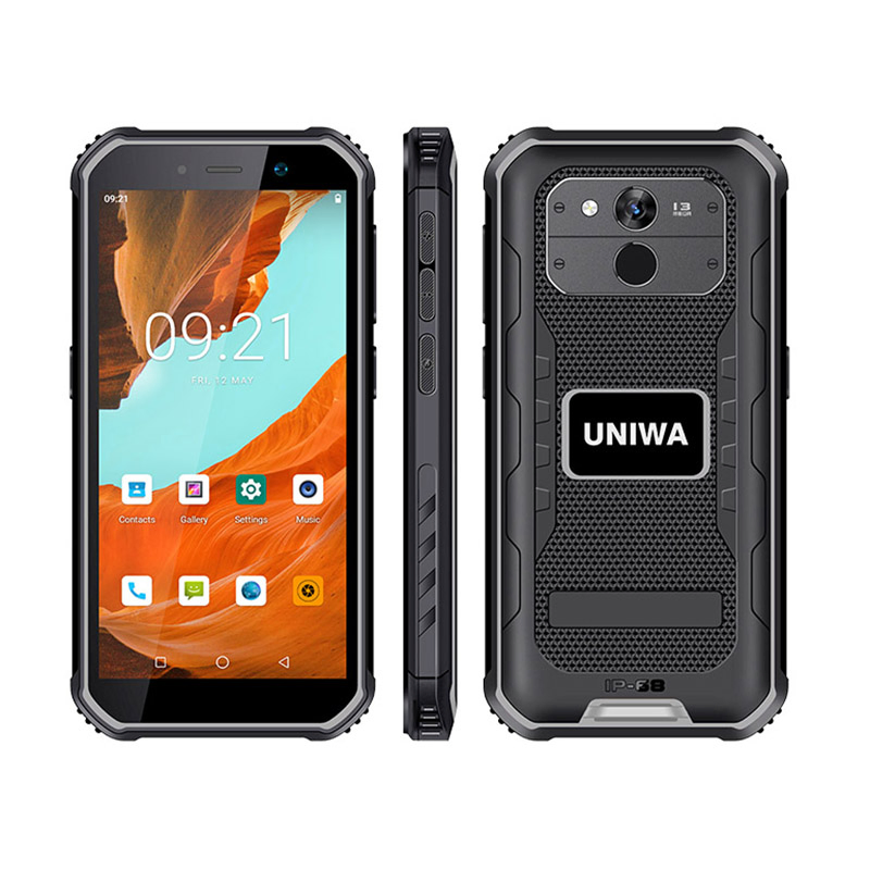 Uniwa F963 PRO 5.5 Inch Mobile Phone Outdoor IP68 Waterproof Android Handheld PDA Rugged Smartphone