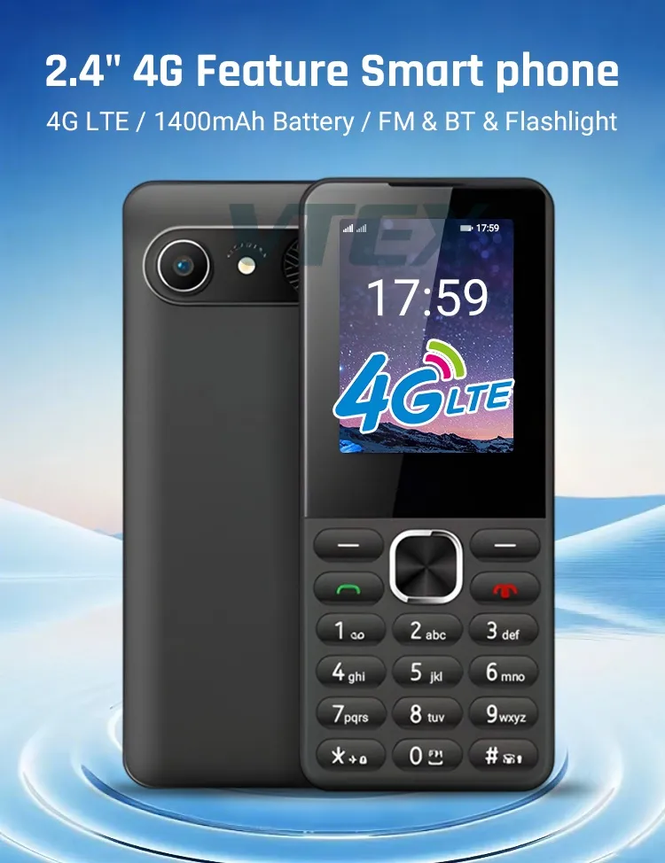 4G Feature Phone Front View