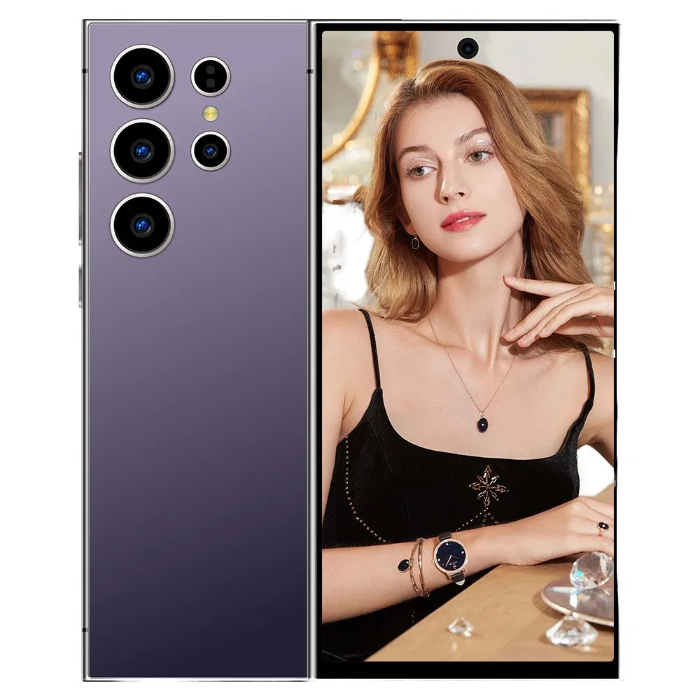 S24 Ultra Smartphones 16GB+1tb 5g Dual SIM Mobile Phone with LED Display Supports LTE Multilingual (English Spanish German)