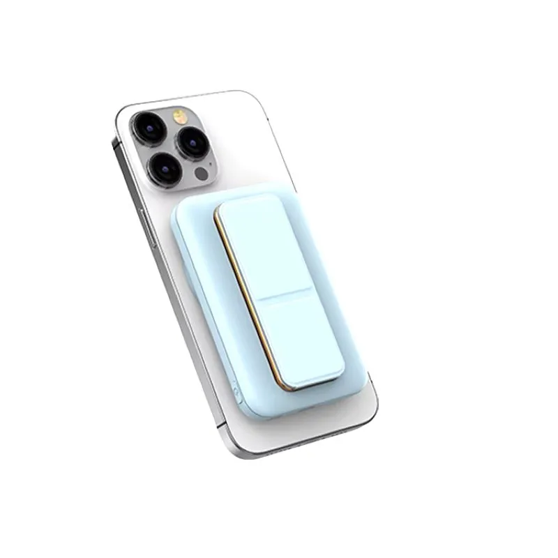 Portable 5000mAh Magnetic Power Bank Charger for Smartphones