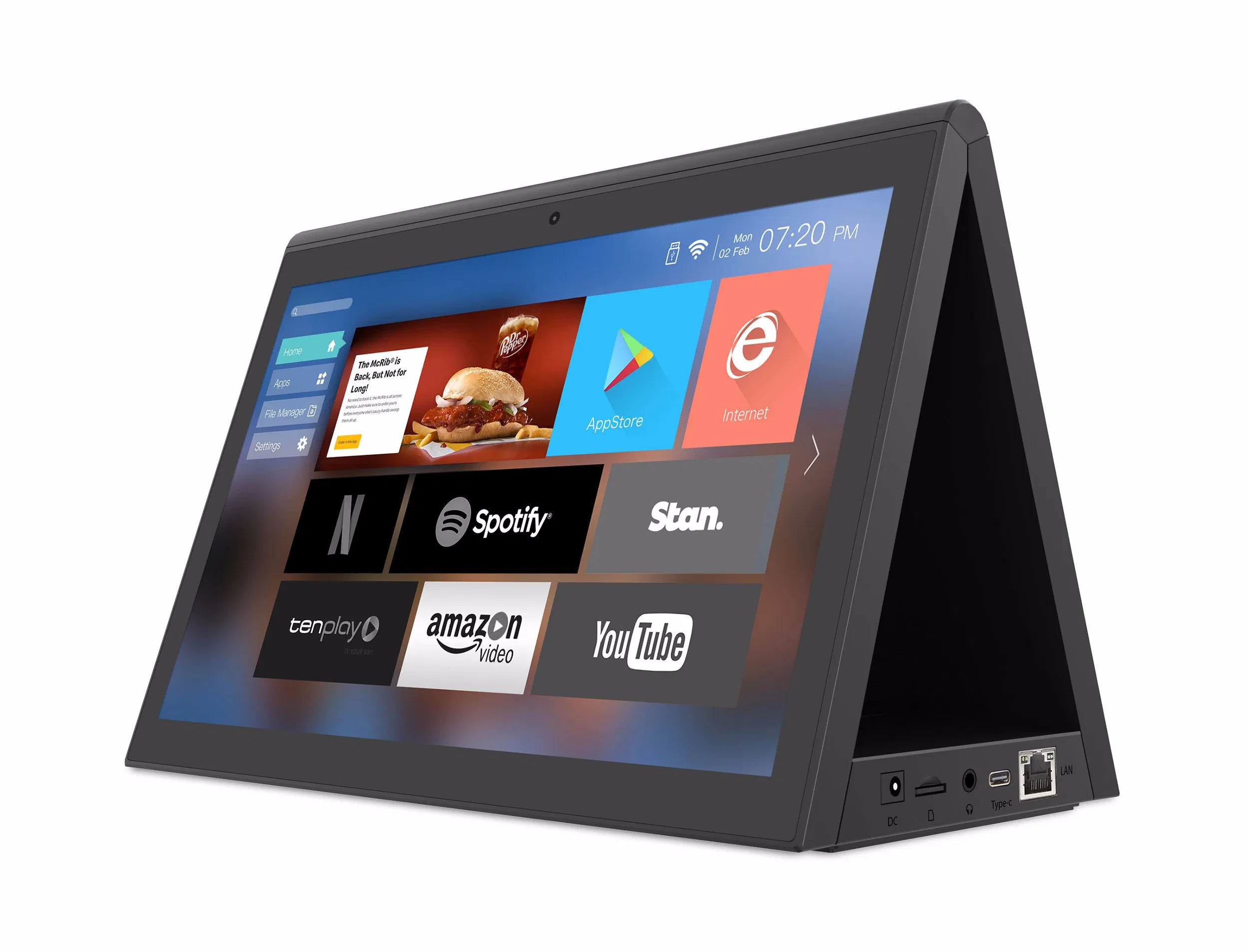 Rk3288 Touch Screen Android Tablet PC All in One PC WiFi Camera Type-C and Bluetooth 4+64GB