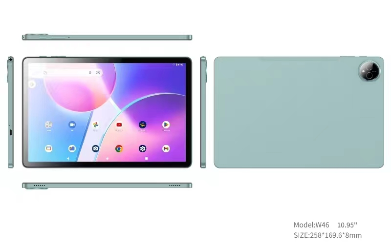 11 Inch Business Android Tablet PC 4GB ROM 128GB Storage Quad Core RoHS Certified