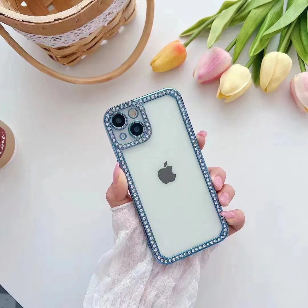 iPhone14 TPU Cellphone Crystal Clear Transparent Droproof Soft Case for iPhone 11 12 13 PRO Max Smart Phone Case