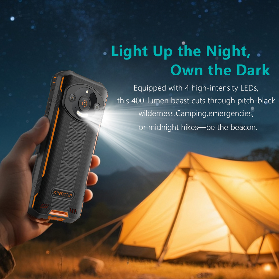 Factory Direct Sales 4G Android Rugged Mobile Smartphone 8g+256GB 6.8\" HD+ 90Hz 9600mAh Dual SIM Water Resistant Android 12