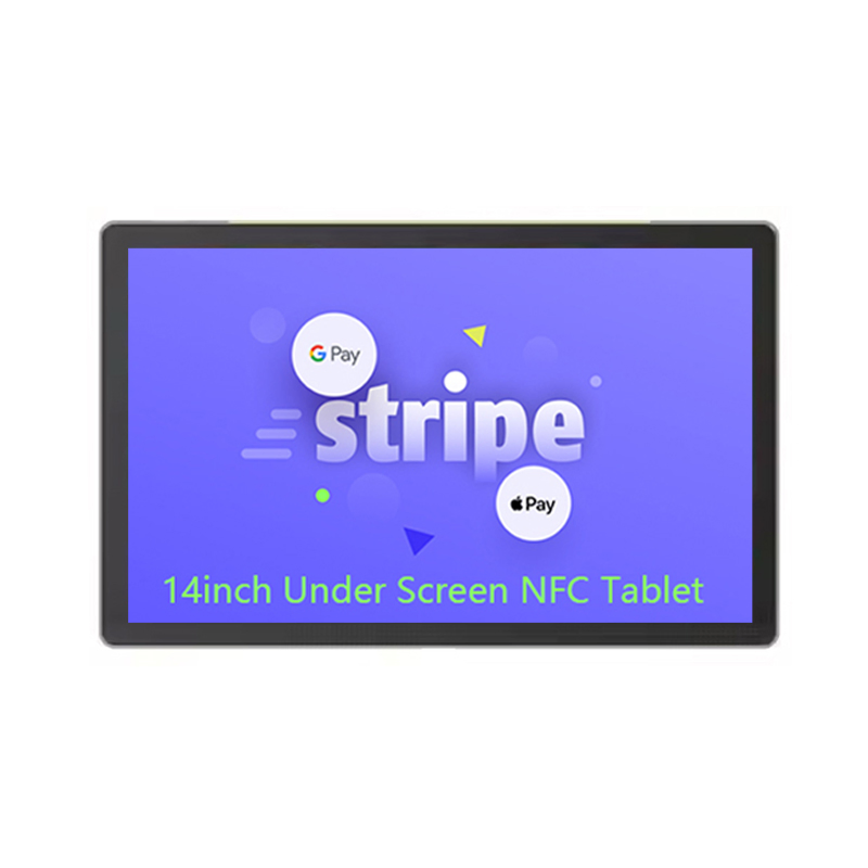 14 Inch Tap to Pay Order Android NFC Tablet with Under Screen NFC