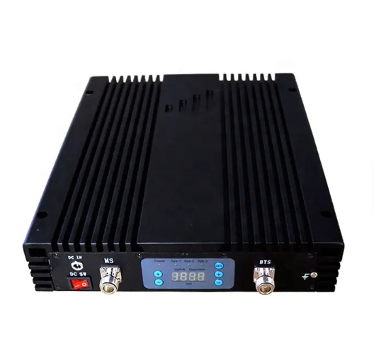 30dBm 2g 3G Signal Repeater GSM 850MHz/Aws 1700MHz/PCS 1900 MHz Mobile Network Tri Band Signal Booster